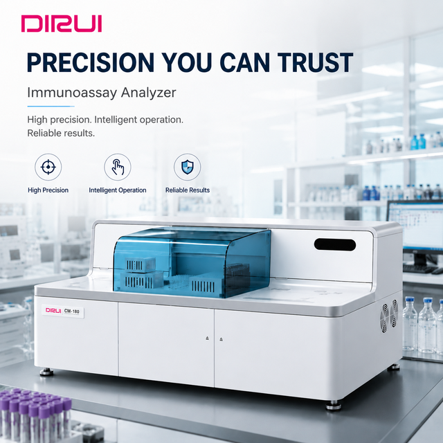 Compact Random Access Fast Testing CLIA Chemiluminescence Immunoassay Analyzer for Hospital Diagnostic Centers