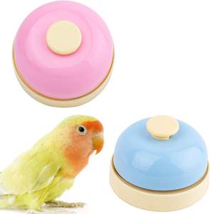 Toptan paslanmaz çelik kuş çan oyuncaklar papağan eğitim ve evcil hayvan çiğnemek oyuncaklar Parakeets Conures atiatiels köpekler için - Product Image 3