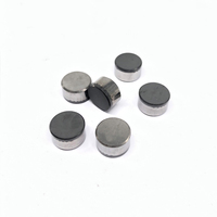 Plaquettes de fraisage PCD diamantées de haute qualité, plaquettes rondes solides, qualité OEM ISO, dureté HRA90 pour tour CNC
