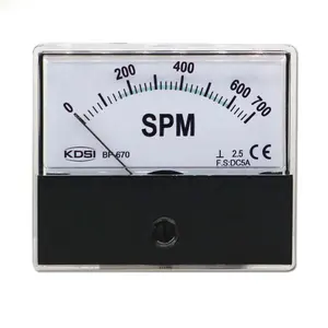 Одобренный CE BP-670 DC5A 700SPM DC Amp аналоговый SPM-панельный счетчик