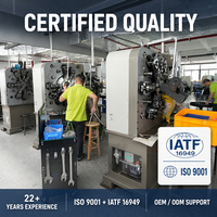 Ressort de compression OEM personnalisé en acier au carbone pour machines industrielles, vente en gros de quincaillerie