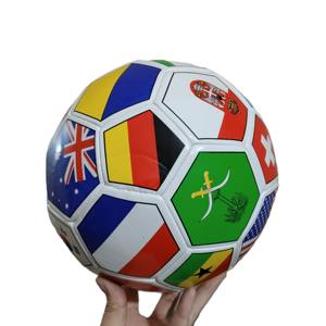 Ballon de football de taille 4/5, léger, de haute qualité, tendance, en PVC, design thermocollé, pour les joueurs de football - Product Image 5