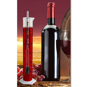 맥주, 포도주, mead 및 kombucha 양조를 위한 3 가늠자 비중계 3 에서 1 알콜 비중계 - Product Image 5
