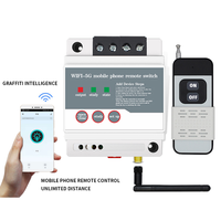 Télécommande sans fil intelligente 5G Wi-Fi pour éclairage électrique et contrôle à distance des appareils mobiles, avec fonction de minuterie et design graffiti