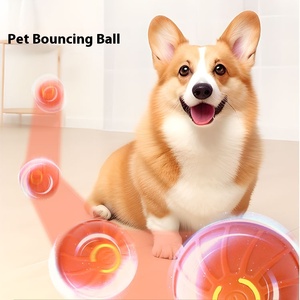 Şarj edilebilir elektrikli otomatik haddeleme silikon Molar topu çevre dostu akıllı kedi ve köpek oyuncak - Product Image 2