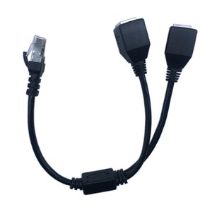 Cable Ethernet Cat5 en Forma de Y de 0.25m, RJ45 Macho a Doble Hembra, Divisor para Conexión de Red - Product Image 4