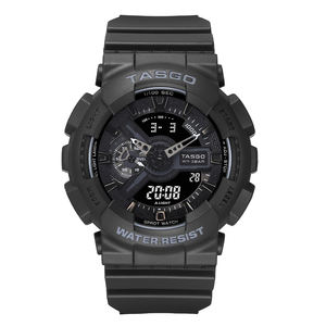 शीर्ष बिकने वाली स्मॉल 8072 g शैली यूनिसेक्स स्पोर्ट टैफ्ट डिजिटल घड़ी के साथ कैलेंडर रबर बैंड प्लास्टिक केस <span class=keywords><strong>10</strong></span> एटम वाटरप्रूफ - Product Image 1