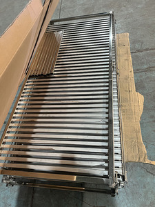 Chịu nhiệt cấp thực phẩm 304 316 thép không gỉ hợp kim nhôm kim loại bánh khay giá xe đẩy với kích thước tùy chỉnh - Product Image 5