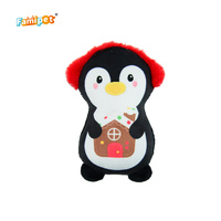 Famipet Fabricant Grossiste Nouveau Thème de Noël Design Mignon Jouet en Peluche Doux et Froissé pour Animaux de Compagnie, Jouet Sonore pour Chien, Ensemble de Jouets en Peluche Couineurs pour Chiens