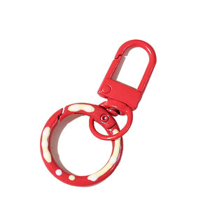 Llavero TYY con Anillo de Rosca en Forma de Donut, Color Caramelo, Aleación de Zinc, Accesorio de Joyería DIY - Product Image 5