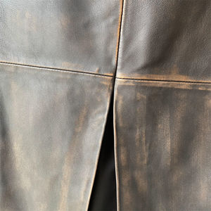 <span class=keywords><strong>Gonna</strong></span> Lunga <span class=keywords><strong>in</strong></span> Vera <span class=keywords><strong>Pelle</strong></span> di Pecora <span class=keywords><strong>con</strong></span> Spacco, Sexy, a Vita Alta, per Ufficio, Primavera-Autunno, Nuova Collezione - Product Image 6