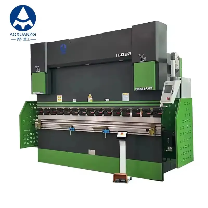New CE WC67Y 160T 3200MM CNC Press Brake And Auto Hydraulic Plate Bending Machine Capacity With TP10S Control System