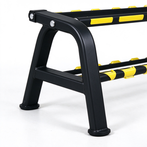 Soporte de Acero para Pesas de Gimnasio Comercial de 2 Niveles, Organizador de Pesas - Product Image 5