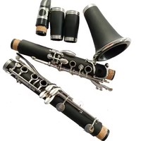 Factory OEM Woodwind Clarinet with BB Tone Premium Musical Instrument