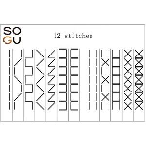 SOGUTECH — machine à coudre à double fil, couture latérale, haut de la chaussure, double niveau des aiguilles - Product Image 3