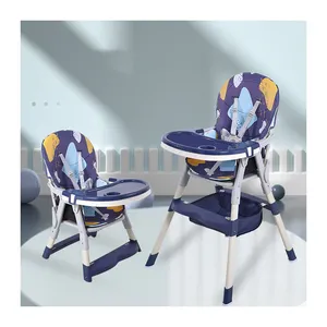 塑料儿童高脚椅批发多功能婴儿高脚椅婴儿喂养食用高脚椅木质