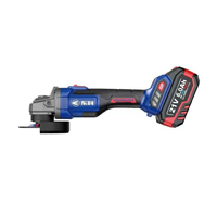 Meuleuse d'angle sans fil 21V sans balais 100mm 9600RPM 6Ah pour la découpe et le meulage du métal