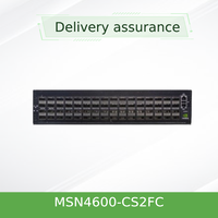 Commutateur Ethernet Mellanox 32 ports 400 Gbps avec prise en charge VLAN, fabriqué en Chine, modèle MSN4700-WS2RC