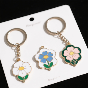 Bespoke Vibrant Soft Enamel Metal Keyrings with Split Ring for Brand Awareness Campaigns - Product Image 1