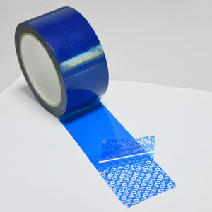 Nhà Máy Bán buôn màu xanh an ninh con dấu Băng tổng số chuyển giả mạo bằng chứng làm mất hiệu lực dính giấy & phim chống trộm làm mất hiệu lực con dấu Băng - Product Image 3