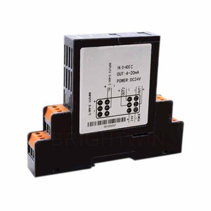 DINレール絶縁型PT100から<span class=keywords><strong>4</strong></span>-<span class=keywords><strong>20mA</strong></span>、0-5V、0-10Vへの変換器、ABS製、OEM/ODM対応、温度信号コンバータ、RTD PT100コンディショナー - Product Image 2