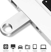 Vente en gros Mini clé USB 3.1 en métal Capacité de 4 Go à 128 Go Nouvelle clé USB 3.0 avec emballage dans une boîte-cadeau