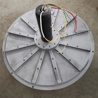 Générateur à aimant permanent à rotor externe sans noyau, faible bruit, 150 tr/min, 3 kW, 5 kW, 10 kW