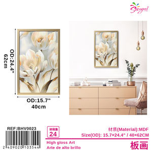 Accenti della parete del PVC di 60*38cm per la pittura per la decorazione domestica - Product Image 1