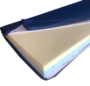 OEM医用防水记忆泡沫高密度聚氨酯泡沫床垫，用于医院床海绵床垫