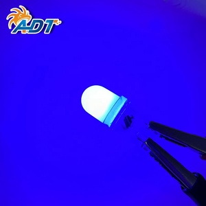 หลอดไฟ LED สำหรับเครื่องพินบอล OEM แบบใส AC/DC 6.3V ไม่กระพริบ พร้อมเลนส์ฝ้า รุ่น 555 194 T10 - Product Image 2