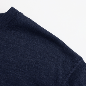 T-shirt da <span class=keywords><strong>uomo</strong></span> a maniche corte con scollo a O, in <span class=keywords><strong>maglia</strong></span> di <span class=keywords><strong>lana</strong></span> merino 180gsm, anti-UV, stampa serigrafica, asciugatura rapida, tinta unita. - Product Image 4