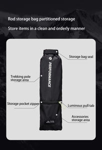 Bastoni da Trekking PELLIOT in Fibra di Carbonio 3k, Pieghevoli, Ultra-leggeri 159g, 5 Sezioni, per Escursionismo e <span class=keywords><strong>Montagna</strong></span> - Product Image 6