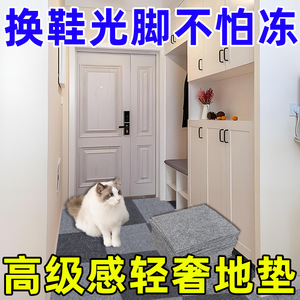 Tapis de porte rectangulaire en polypropylène, épaisseur moyenne, imperméable, antidérapant, avec support en caoutchouc, pour l'entrée de la maison, la cuisine - Product Image 5