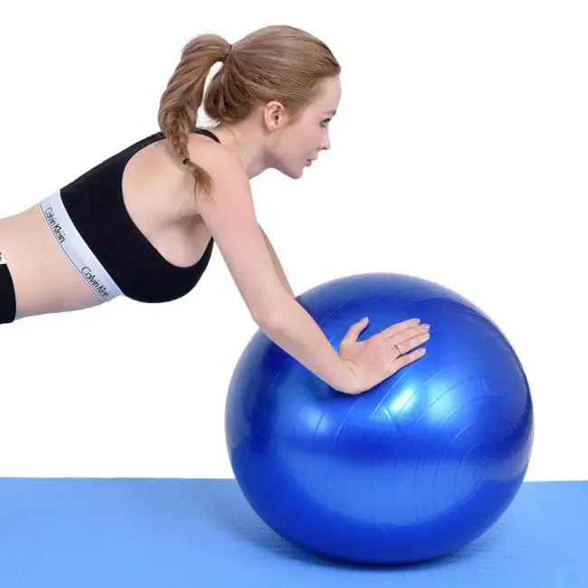 65cm antiscivolo PVC Anti-scoppio stabilità ginnastica esercizio Fitness Anti-scoppio Yoga palla