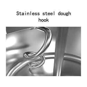 Professional Bakery Dough Kneader with Stainless Steel Bowl and Two-Speed Mixing - Product Image 5