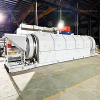 Équipement de criblage de déchets à double tambour à rouleaux de type trommel, fabriqué en Chine, avec moteur, capacité de 20 à 300 t/h, acier/fer fonte