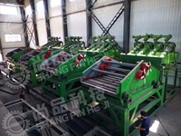 Machine intégrée de décharge à sec de résidus Shangpin Machine de récupération de sable fin pour la déshydratation de concentré de décharge à sec de résidus