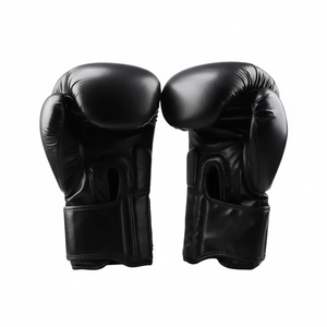 Guantes de boxeo de cuero genuino de calidad superior Guantes de boxeo con logotipo personalizado para entrenamiento Hecho de cuero genuino de calidad superior - Product Image 1