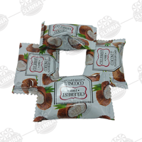 Nieuwe Kokosnoot Fudge Kokosnoot Smaakstof Gummy Blokjes Mango Smaak Thai Snoep Zacht Snoep Snoep In Geschenkzak