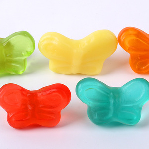 ผู้ผลิตขายส่งเยลลี่ผลไม้รวมรสหวานอมเปรี้ยวหลากหลายแบบ  ขนมเยลลี่รูปผีเสื้อ ได้รับการรับรองฮาลาล - Product Image 3