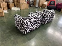 Fauteuil gonflable personnalisé imprimé, canapé-lit hermétique pour salons professionnels et événements commerciaux