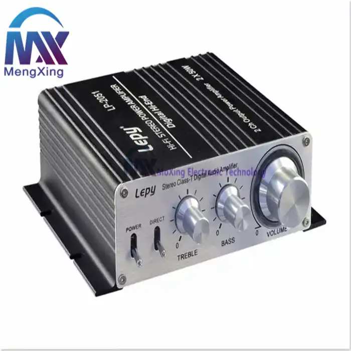 LP-2051 Amplificador de audio digital Hi-End BASS Hi-Fi Audio estéreo para  el hogar Clase T 2-CH Tri-Path Player Salida amplificador de potencia 50W x