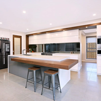 YALIG Armoires de cuisine modulaires personnalisables pour toute la maison, design minimaliste et luxueux