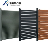 Panneaux de clôture décoratifs d'extérieur en alliage d'aluminium et acier inoxydable - Robustes, élégants, résistants à la rouille, design moderne, pour balcon d'hôtel