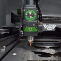 Découpeuse laser à fibre 800W refroidie par air, équipement de découpe CNC pour métaux, pour acier au carbone, livraison directe usine