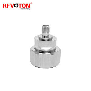 מחבר RF 50 אוהם במחיר מפעל, מתאם L20, מחבר זכר מיני DIN 4.3-10 לשקע נקבה <span class=keywords><strong>SMA</strong></span>, ממיר מחברים במלאי - Product Image 2