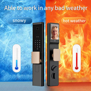 Aiendi Tuya Real-time <strong>Intercom</strong> 3D Face Recognition Smart Home Full Automatic Digital Fingerprint Smart <strong>Door</strong> Lock - Product Image 3