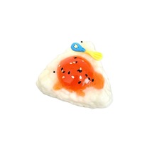 Hoogwaardig zacht ontspannings speelgoed zoete aardbei PVC in grappige fruitvorm bovenaan knijpbaar rotte educatief TPR Taba squishy speelgoed