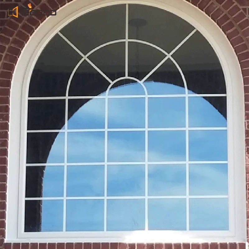 Professional Custom-made Window Grilled Design Aluminium Specialty Shapes Windows For Residential