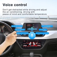 Panel de Aire Acondicionado Digital para BMW Serie 2/3/4/5/6/X1/X3/X4/X5/M3/M4, Pantalla de Control de Climatización Digital con Calefacción/Refrigeración